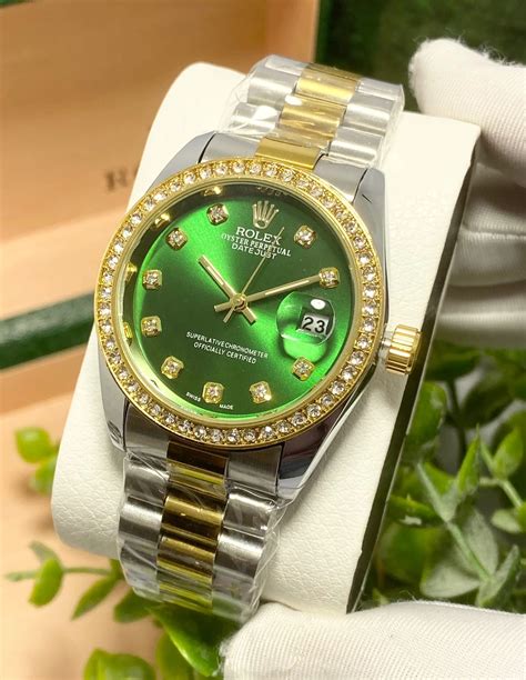 rolex vert|oyster steel rolex.